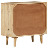 Drawer Cabinet 70x35x70 cm Solid Wood Mango 358184
