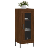 Sideboard Brown Oak 34.5x34x90 cm Engineered Wood 828811