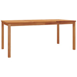 Garden Dining Set Natural Teak Smooth sanded teak hardwood Large 3157169