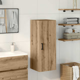 Wall Mounted Cabinet Artisian Oak 34.5x34x90 cm Engineered Wood 857335