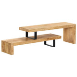 TV Stand Solid Mango Wood 247321