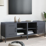 TV Cabinets 2 pcs Anthracite 68x39x50.5 cm Steel 842999
