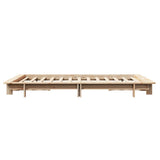 Bed Frame without Mattress 120x190 cm Small Double Solid Wood Pine 850677