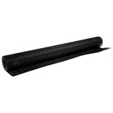 Balcony Screen Black 600x80 cm Poly Rattan 156304