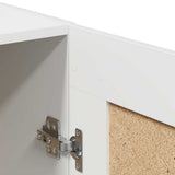 Sideboard White 69.5x34x90 cm Engineered Wood 812222