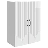 Wall-Mounted Cabinet High Gloss White 66 x 34.5 x 90 cm 898909