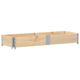 Pallet Collar 150x50 cm Solid Wood Pine 4010293