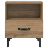 Bedside Cabinet with Drawer 2 pcs Artisan Oak 40 x 35 x 47.5 cm 880600