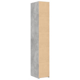 Highboard Concrete Grey 30x42.5x185 cm Engineered Wood 3281395