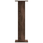 Plant Stands 2 pcs Brown Oak 30x30x95 cm Engineered Wood 3307879