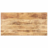 Table Top Solid Mango Wood 15-16 mm 100x60 cm 286013