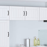 Wall Cabinet LUCCA 2 pcs White 50 x 31 x 40 cm Engineered Wood 884895