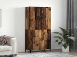 Highboard 2 pcs Old wood Engineered Wood 3394569