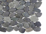 Pebble Tiles Grey 30 x 30 cm River Pebble 42033532