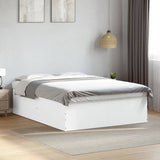 Bed Frame without Mattress White 150x200 cm 3280916