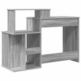 Desk Grey Sonoma 120.5 x 44 x 88.5 cm Engineered Wood 869479