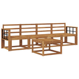 Outdoor Sofa Set 5 pcs Natural 3365982