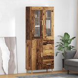 Highboard Old Wood 69.5 x 34 x 180 cm Engineered Wood 3415771