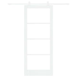 Sliding Door Manual ORKDAL White 86 x 211 cm Wood and metal 3332062