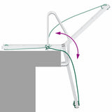 4-Step Dock Ladder Silver 58 x 77 x 166 cm Aluminium 42011357