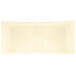 ZNTS Paper Bags 250 pcs with Handles Yellow 18x8x22 cm 4101782