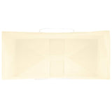 ZNTS Paper Bags 250 pcs with Handles Yellow 18x8x22 cm 4101782