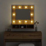 Mirror Cabinet Artisan Oak 60 x 31.5 x 62 cm Engineered Wood 873881