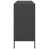 Sideboard Black 100.5x39x79 cm Steel 843090
