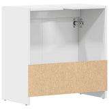 Bathroom Cabinet White 60x33x61 cm Engineered Wood 802642