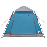 Instant Tent with Rainfly 3-Person Quick-Release with Roof Blue 42008400