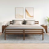Bedside Cabinets 2 pcs with 2 Drawers Brown Oak 40x36x50 cm 858798