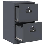 File Cabinet Anthracite 44 x 50 x 74.5 cm Cold-Rolled Steel 891594