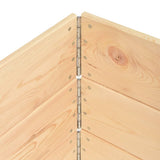 Raised Beds 3 pcs 100x100 cm Solid Pine Wood 3055169