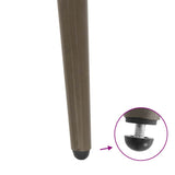 Coffee Table Legs Conical Shape 4 pcs Natural Steel 42-43 cm Steel 4012515