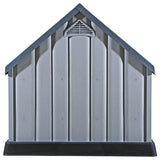 Dog House Grey 92x87x91 cm Plastic 337894