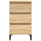 Bedside Cabinet Sonoma Oak 40x35x70 cm Engineered Wood 819671
