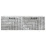 Wall-Mounted TV Cabinet Concrete Grey 98 x 31 x 30 cm 898728