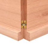 Table Top Light Brown 180x60x cm Treated Solid Wood Oak 3156393