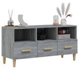 TV Cabinet Grey Sonoma 102x36x50 cm Engineered Wood 817496