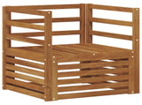 Outdoor Sofa Solid Acacia Wood Natural 3436334