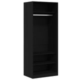 Wardrobe Artisan Oak 80 x 50 x 200 cm Engineered Wood 3378502
