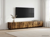 TV Stand 180 x 34.5 x 40 cm Smoked Oak Engineered Wood 8011590