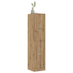 Apothecary Cabinet Artisian Oak 40x41x174.5 cm Engineered Wood 3309653