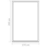 Greenhouse Aluminium 302x190x195 cm 11.19 m 45215