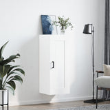 Wall Mounted Cabinet White 34.5x34x90 cm Engineered Wood 830500