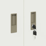 Storage Cabinet White 60 x 40 x 105 cm Steel 891735