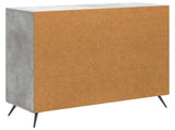 Sideboard Concrete Grey 89 x 34.5 x 80 cm Engineered Wood 895568