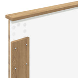 Bed Frame with Drawer Artisan Oak 100 x 200 cm Engineered Wood 3408307