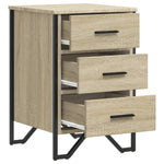 ZNTS Bedside Cabinet Sonoma Oak 40x41x60 cm Engineered Wood 848525