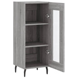 Sideboard Grey Sonoma 34.5x34x90 cm Engineered Wood 828818